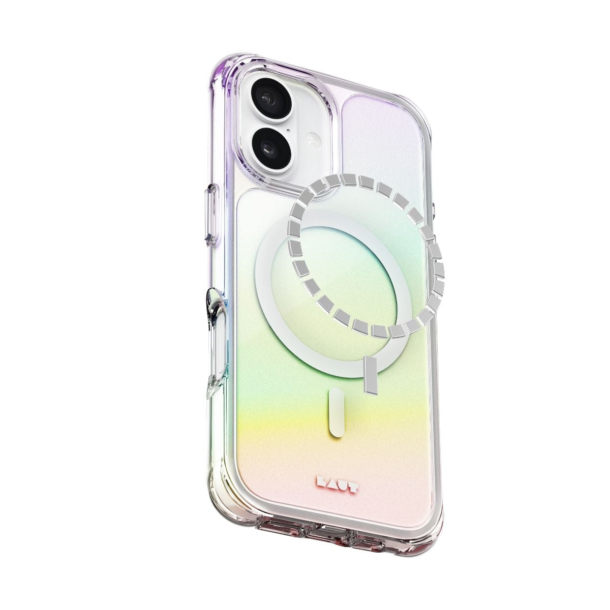 iPhone 17ケース AERO HOLO パール