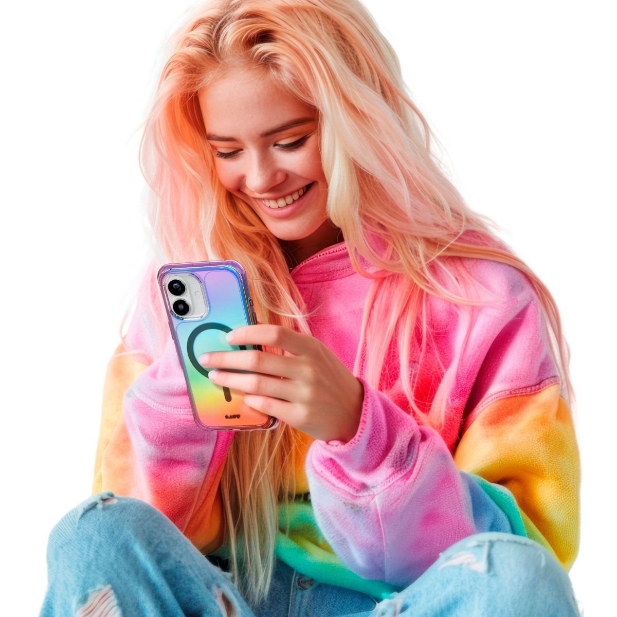 iPhone 17ケース AERO HOLOミッドナイト