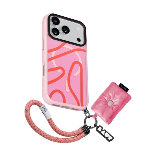 iPhone 17 Proケース KEYKO POP ロージーウェーブ