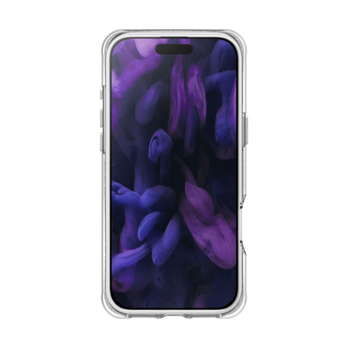 iPhone 17 Proケース AERO SPARKLE クリスタルシルバー