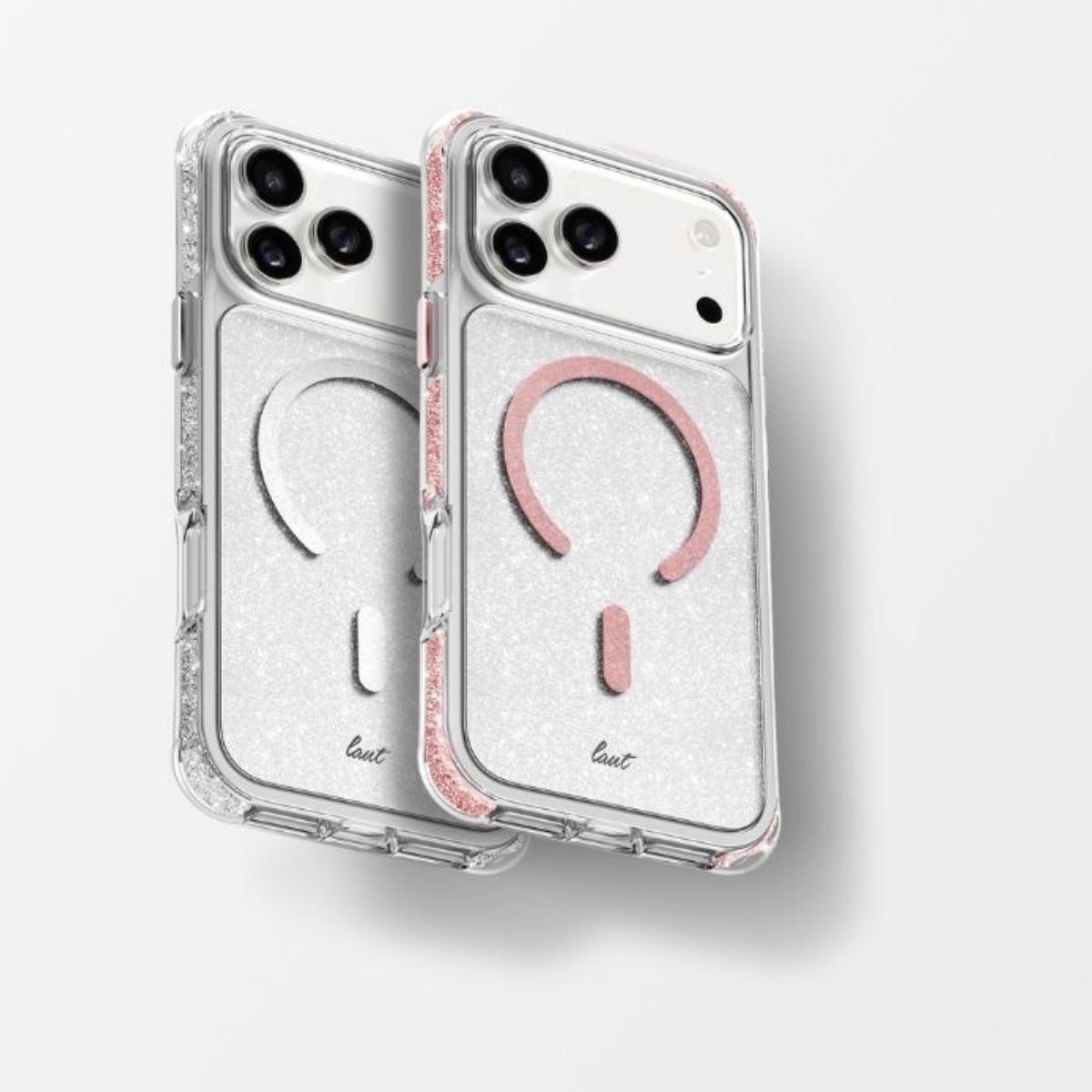 iPhone 17 Pro Maxケース AERO SPARKLE クリスタルシルバー