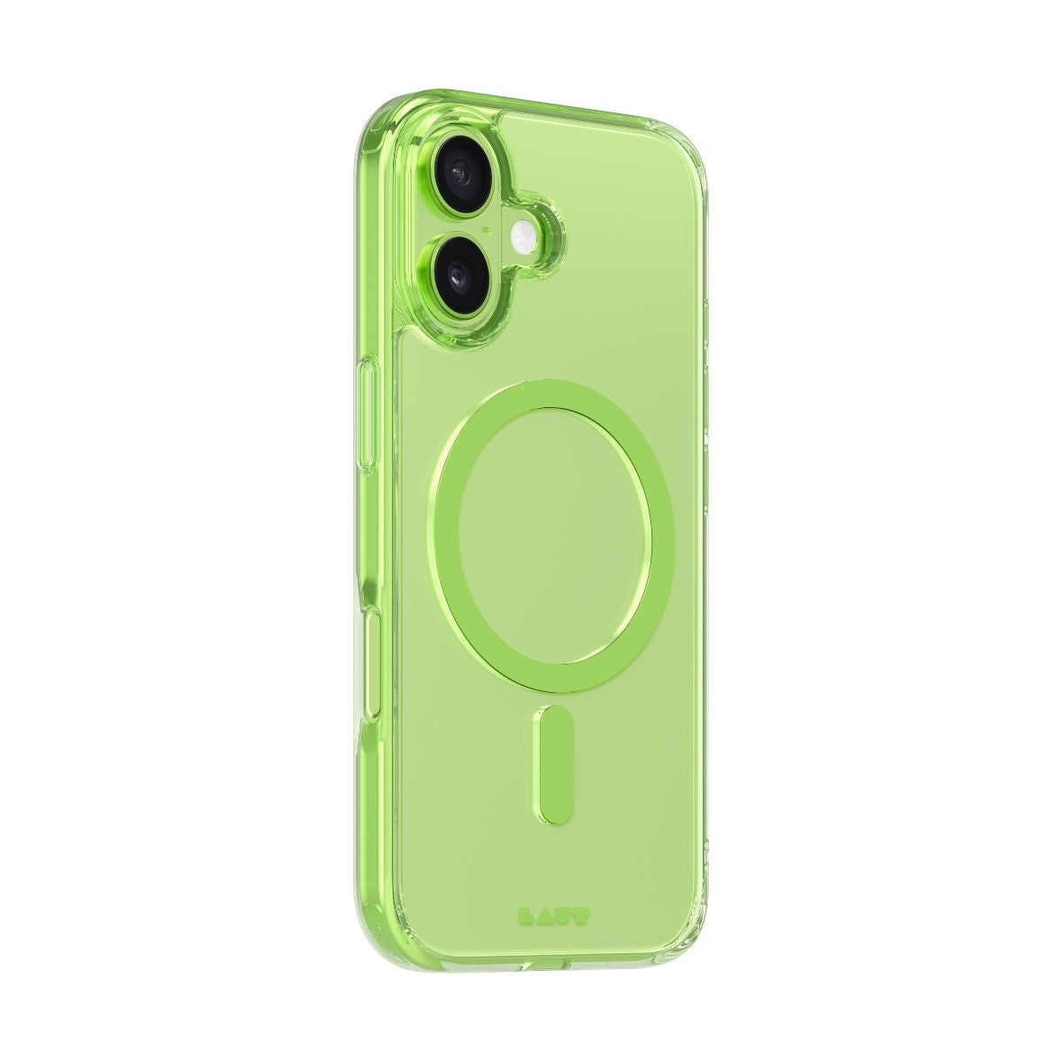 iPhone 17ケース CRYSTAL FLURO ライトグリーン