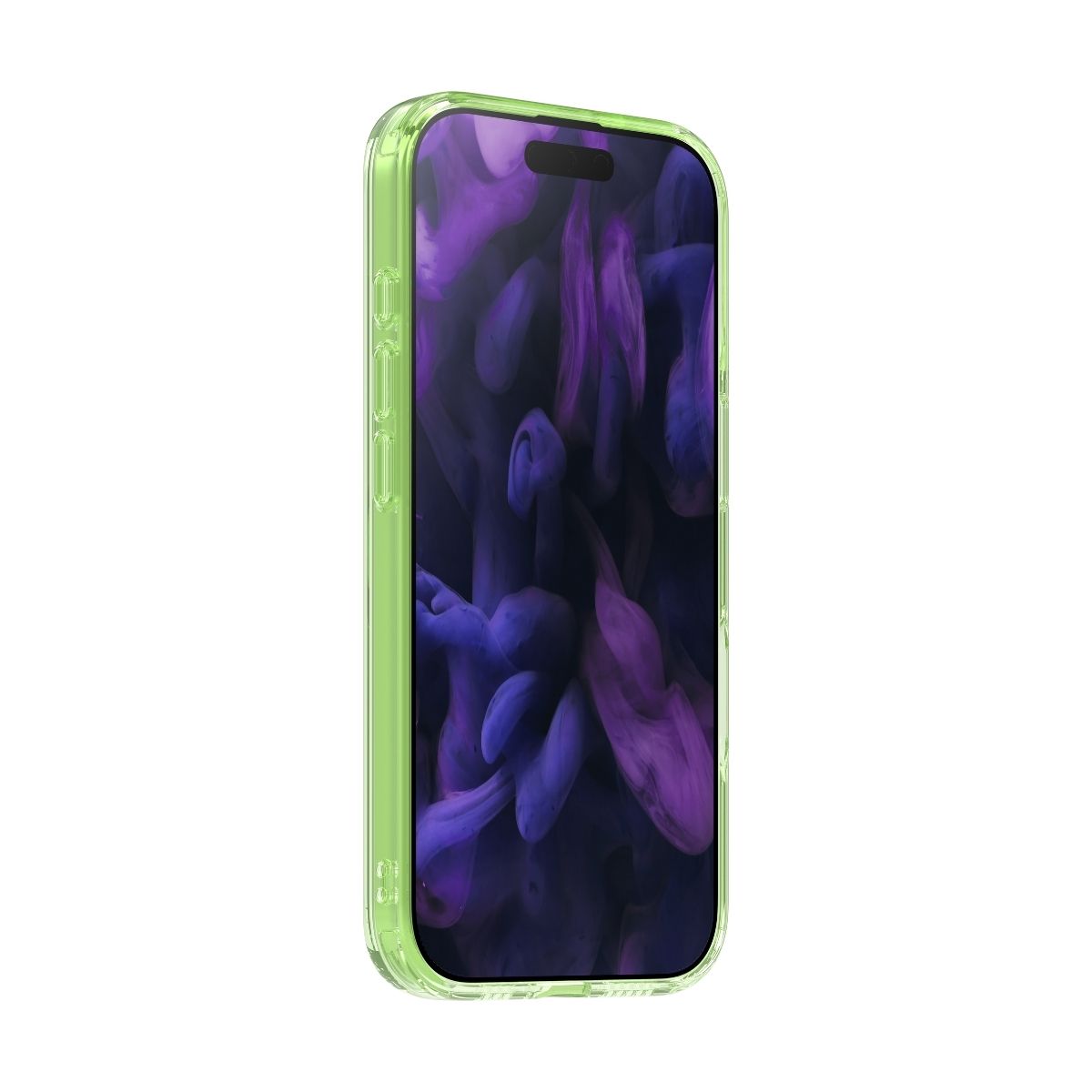 iPhone 17ケース CRYSTAL FLURO ライトグリーン