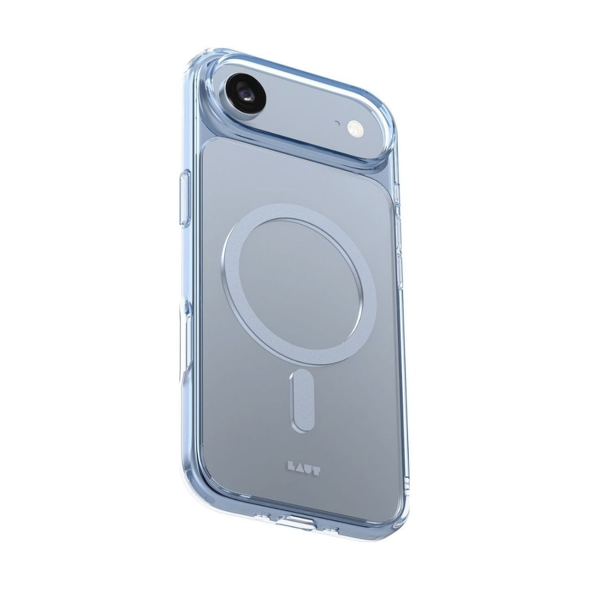 iPhone Airケース CRYSTAL FLURO ライトブルー