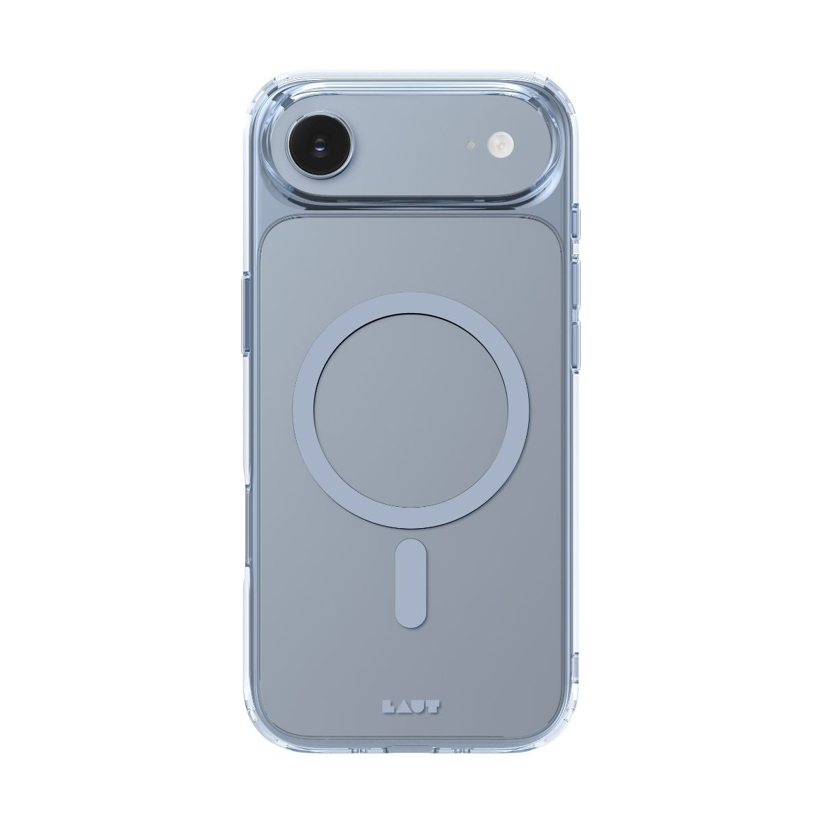 iPhone Airケース CRYSTAL FLURO ライトブルー