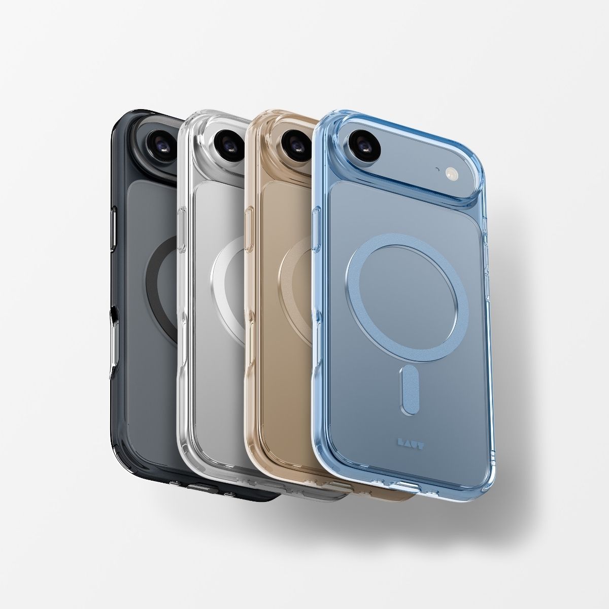iPhone Airケース CRYSTAL FLURO クリアブラック