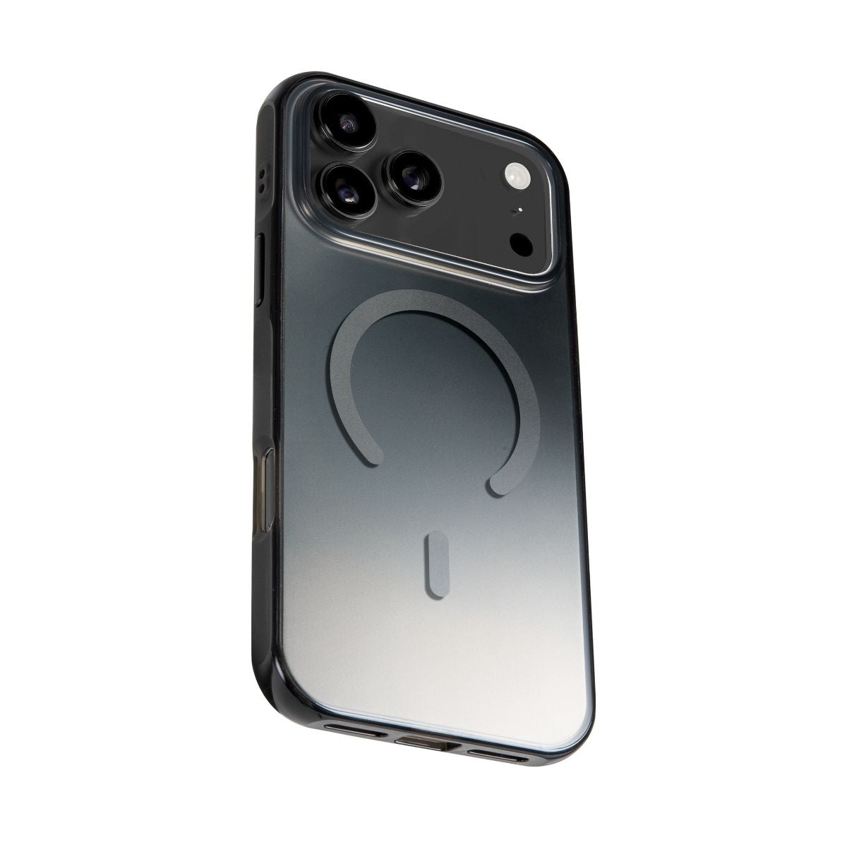 iPhone 18 Pro Max/17 Pro Maxケース HUEX WAVE ミッドナイトシルバー