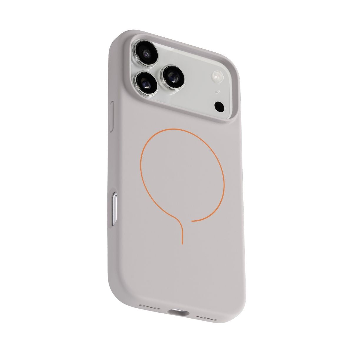 iPhone 18 Pro/17 Proケース HUEX SLIM コンクリートグレー