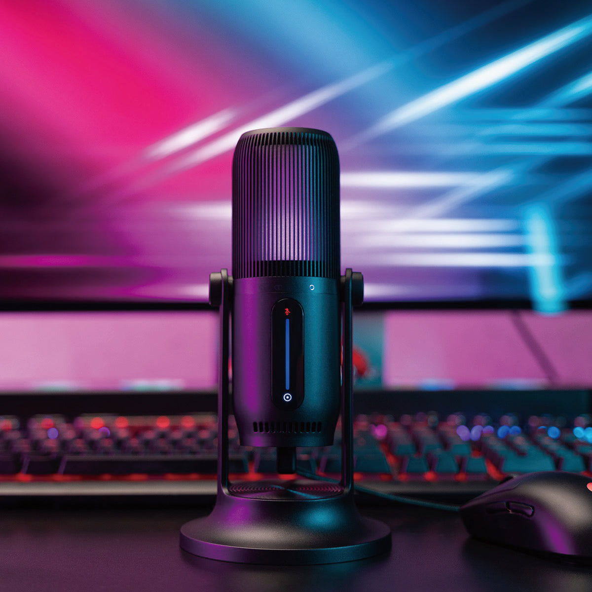 ストリーミング マイク USBマイクロフォン Thronmax MDrill Ghost RGB MG-M2RGB