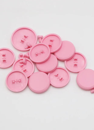 アーケードコントローラー SnackBox MICRO用パーツ 凹型キーキャップセット ピンク