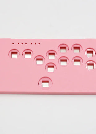 アーケードコントローラー SnackBox MICRO用パーツ 単色ケース ピンク