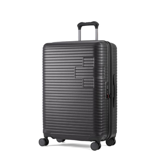スーツケース SWISS MILITARY MOTIVAN 68cm 78L Lサイズ 無料預入 5cm拡張 カーボングレー