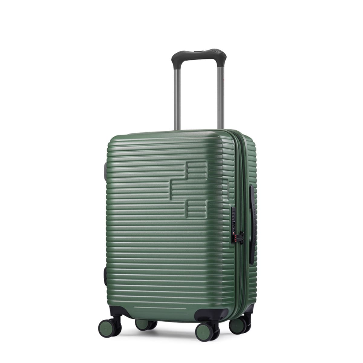 【4月24日発売】スーツケース SWISS MILITARY MOTIVAN 55cm 43L Sサイズ 機内持ち込み可 5cm拡張 グリーン