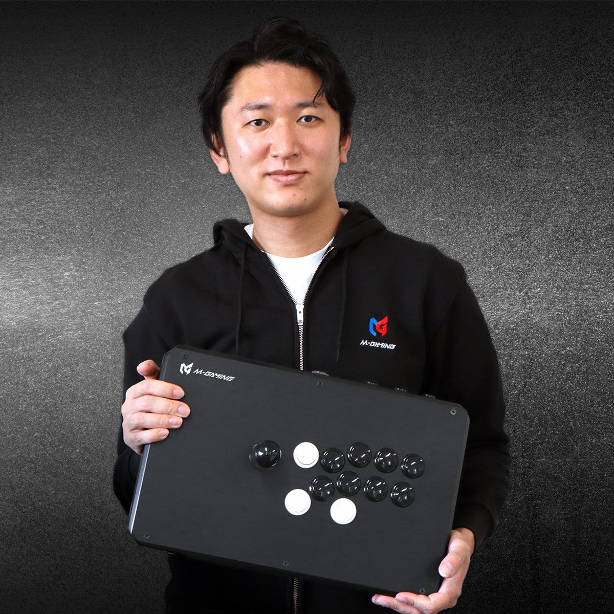 アーケードコントローラー M-GAMING A01 Arcade Controller シャドウブラック
