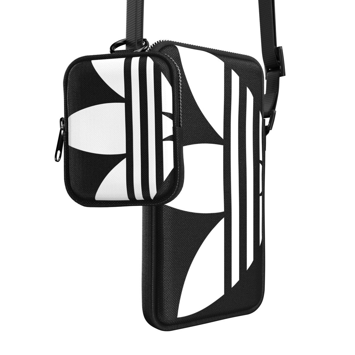 adidas ユニバーサルフォンポーチ Small Tech Pouch ブラック/ホワイト