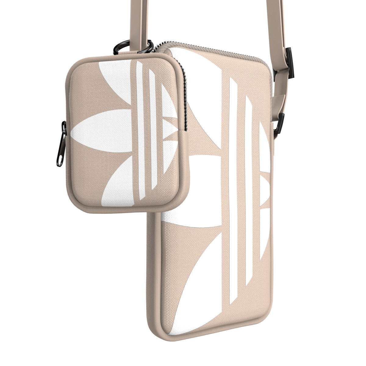 adidas ユニバーサルフォンポーチ Small Tech Pouch トープ/ホワイト