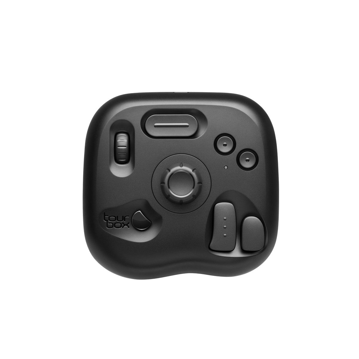 TourBox Lite 左手 デバイス キーボード adobe Windows Mac つまみ 手持ち 割り当て ツアーボックスライト ブラック TBL