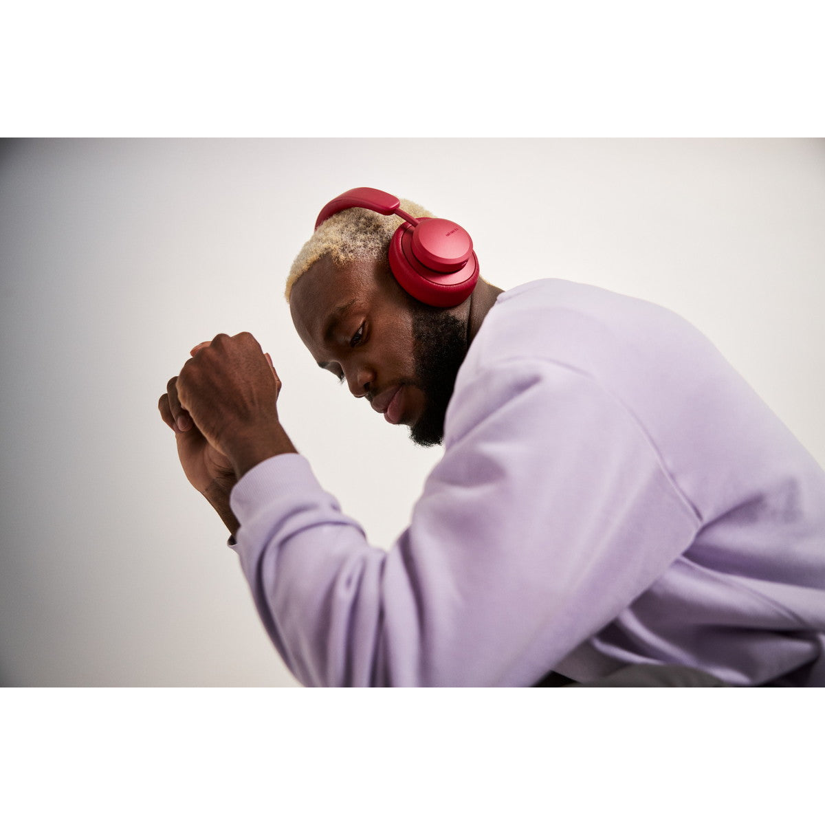 ワイヤレスヘッドホン MIAMI〔マイアミ〕 Noise Cancelling Bluetooth レッド