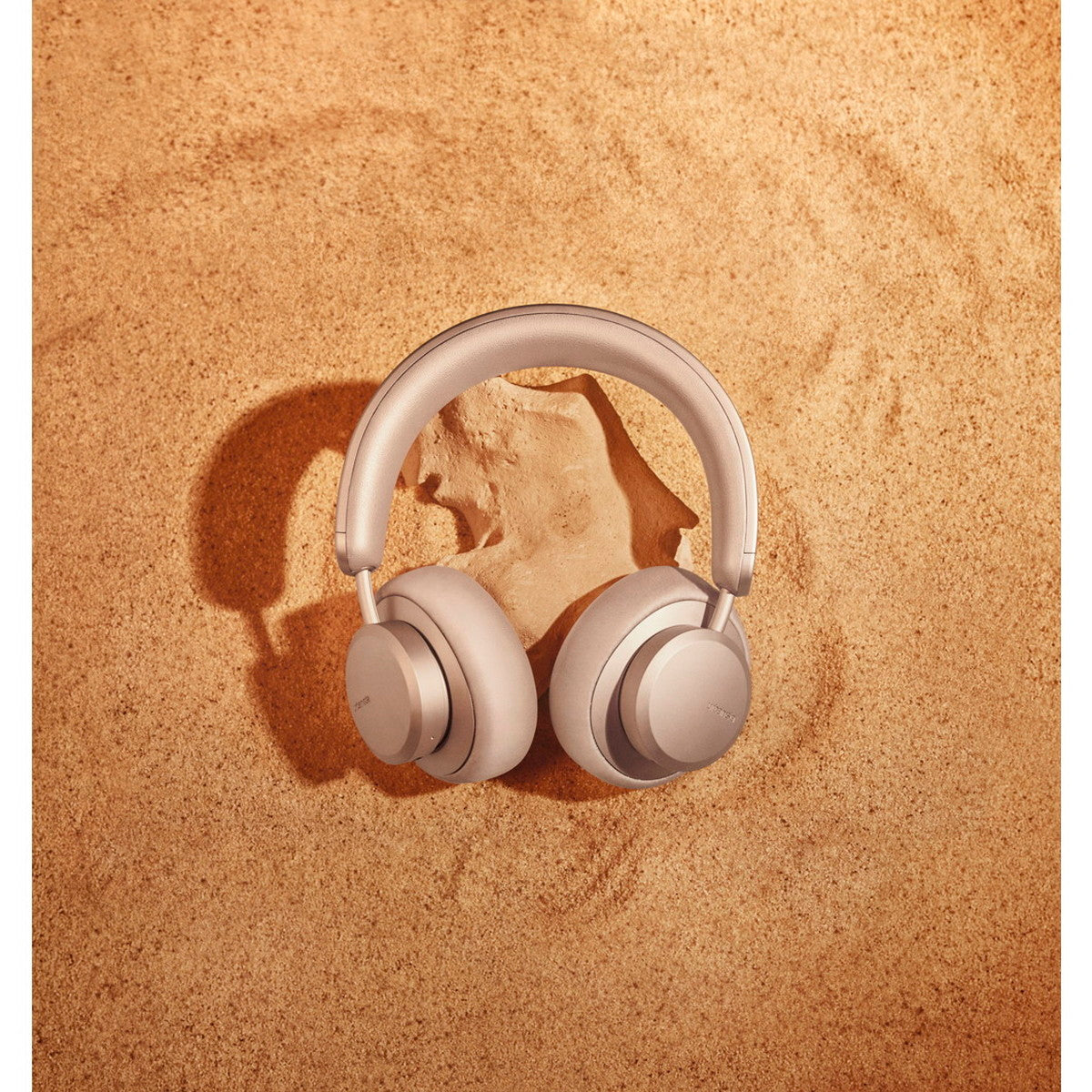 ワイヤレスヘッドフォン LOS ANGELES〔ロサンゼルス〕 Exager Solar Panel Noise Cancelling サンドゴールド
