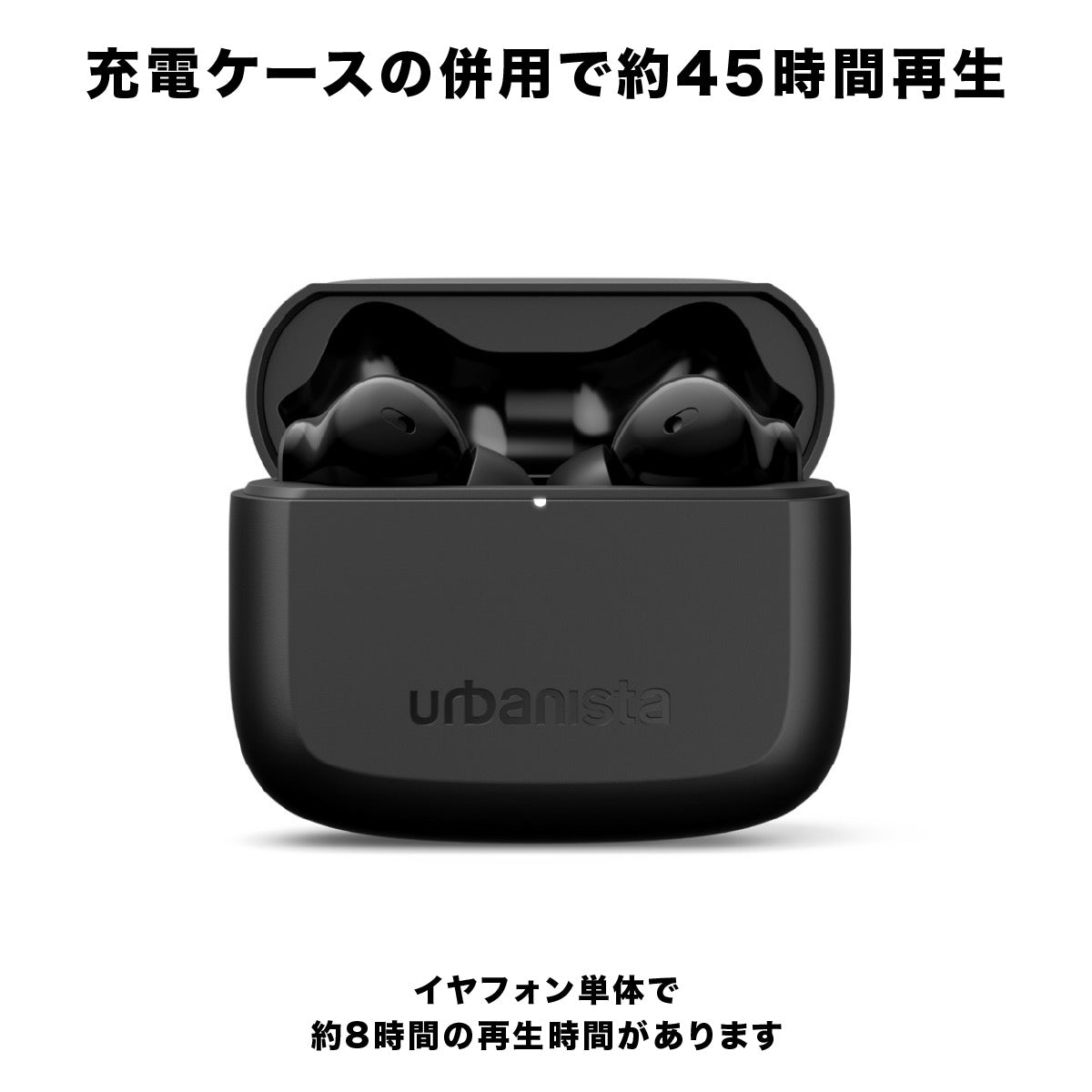 ワイヤレスイヤホン PALO ALTO ミッドナイトブラック