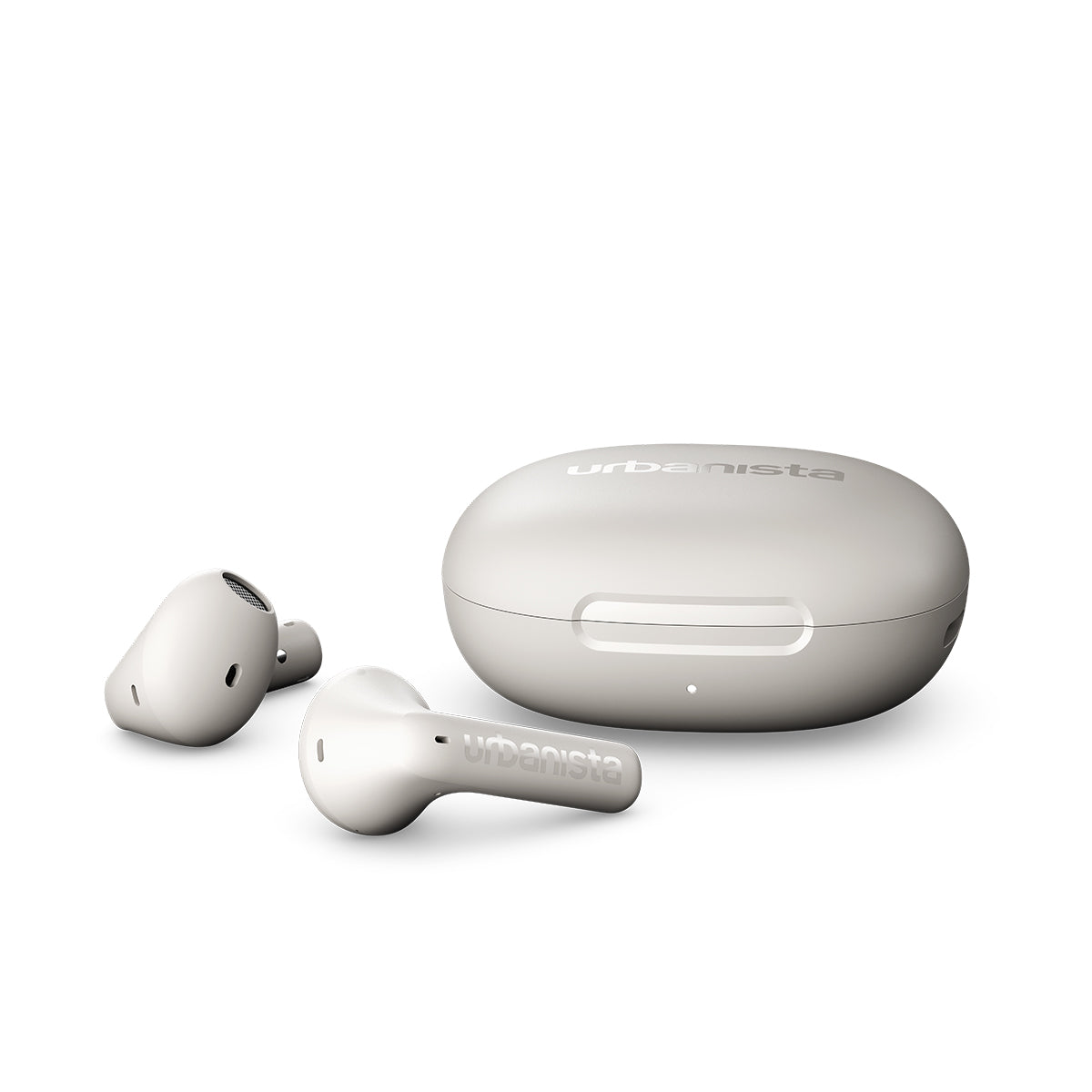 ワイヤレスイヤホン SANTA MONICA True Wireless Earbuds Bluetooth 6.0 クラウドホワイト
