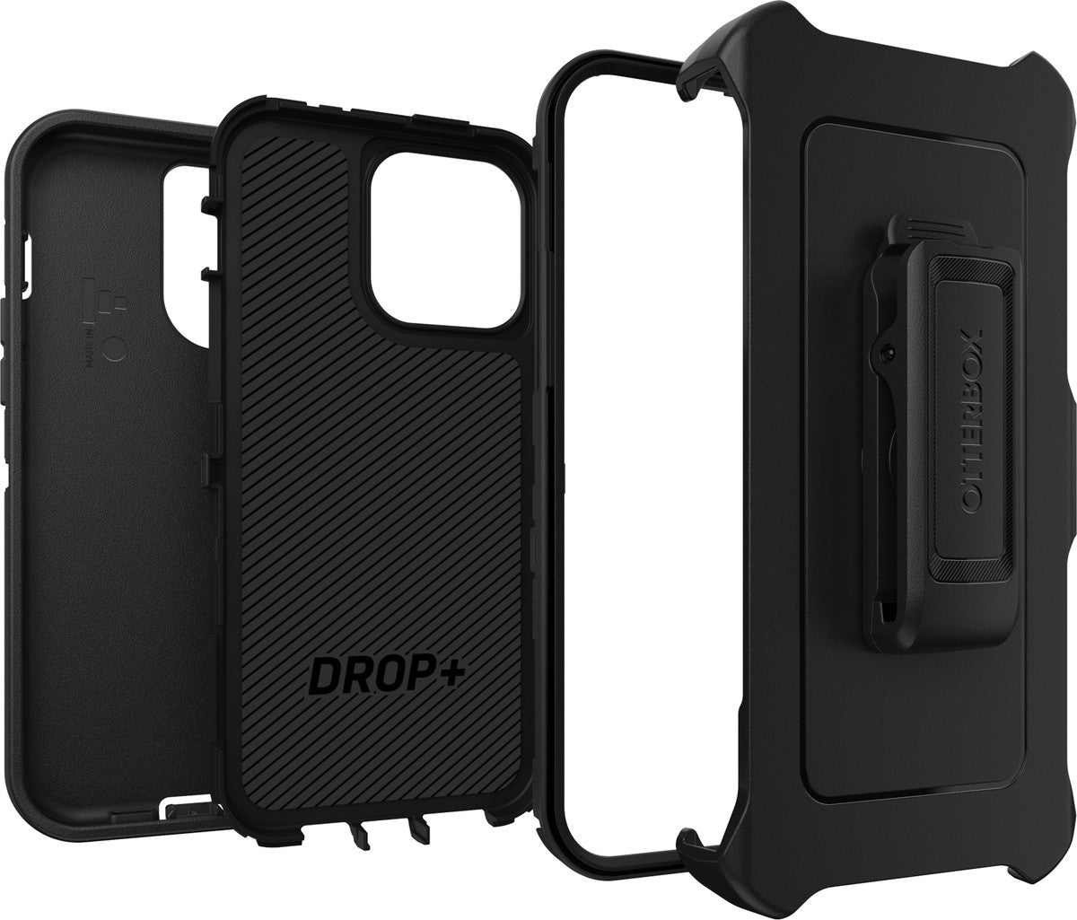 iPhone14ProMaxケース DEFENDER ブラック