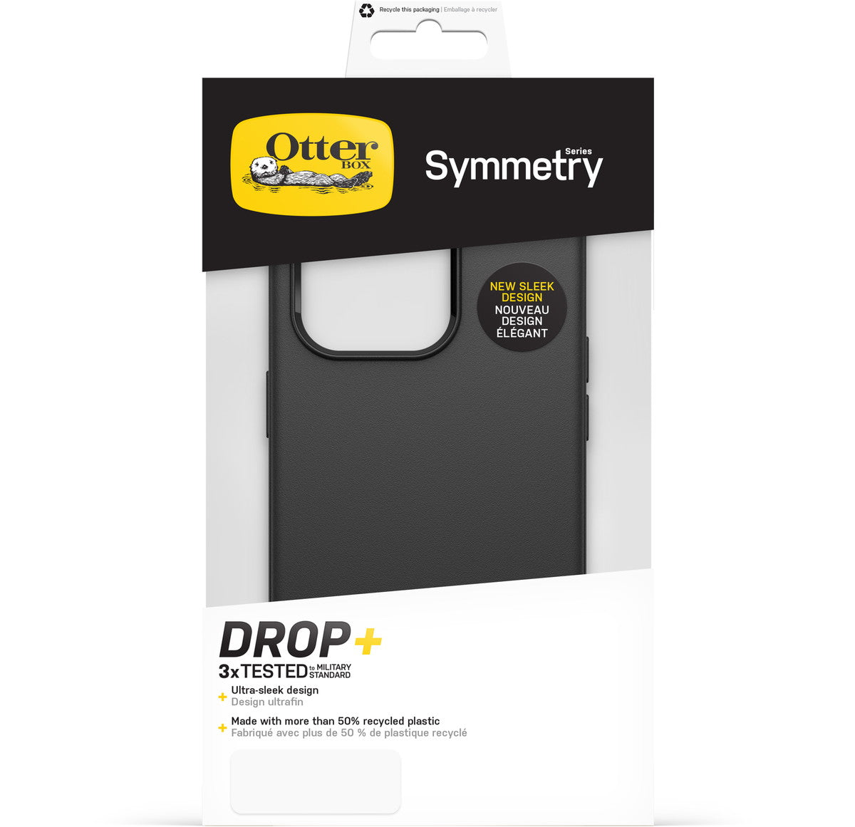 iPhone14Proケース SYMMETRY ブラック