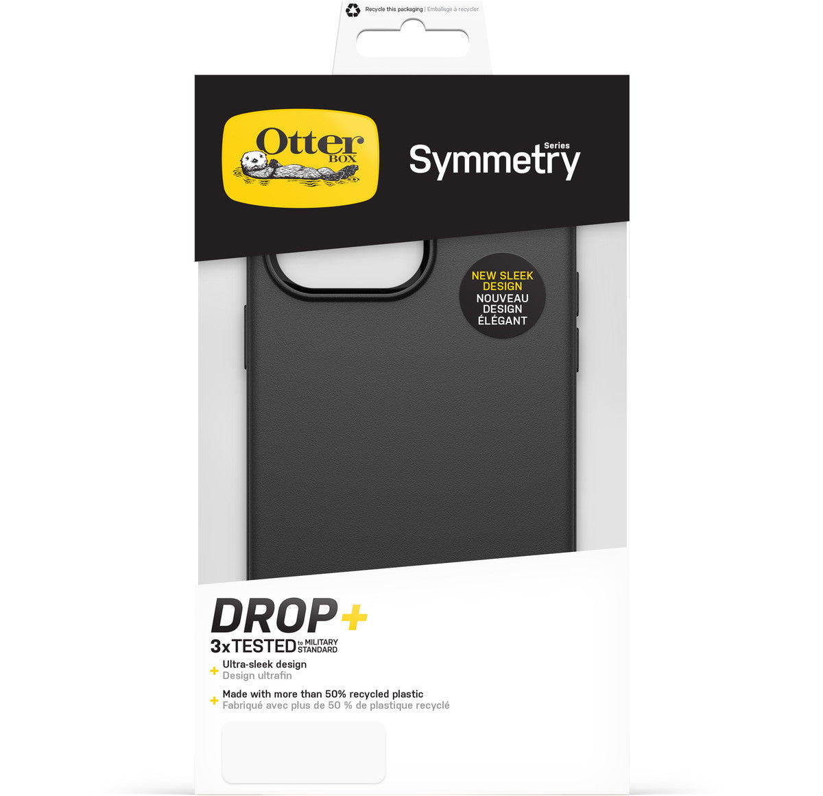 iPhone14ProMaxケース SYMMETRY ブラック