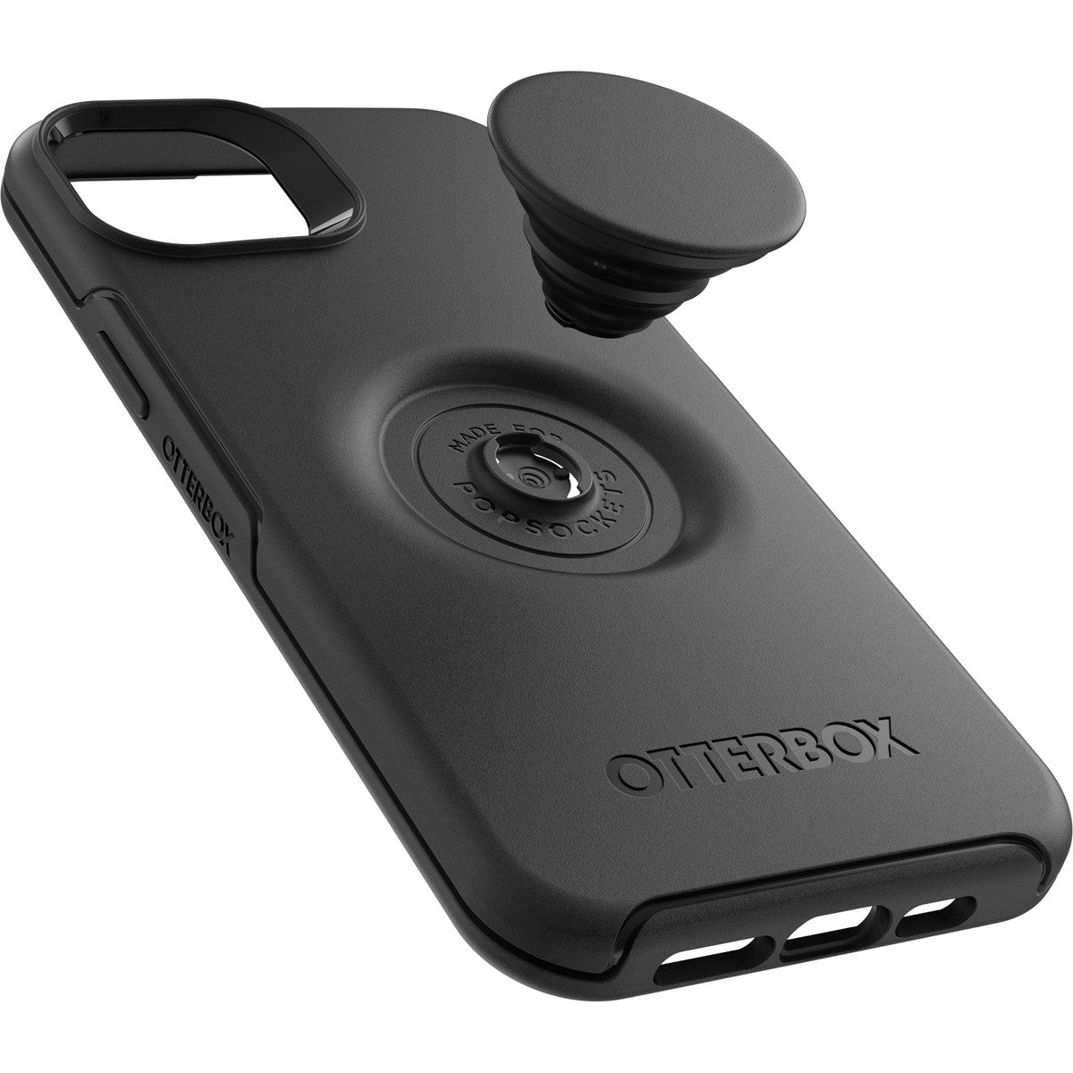 iPhone14Plusケース OTTER + POP SYMMETRY ブラック