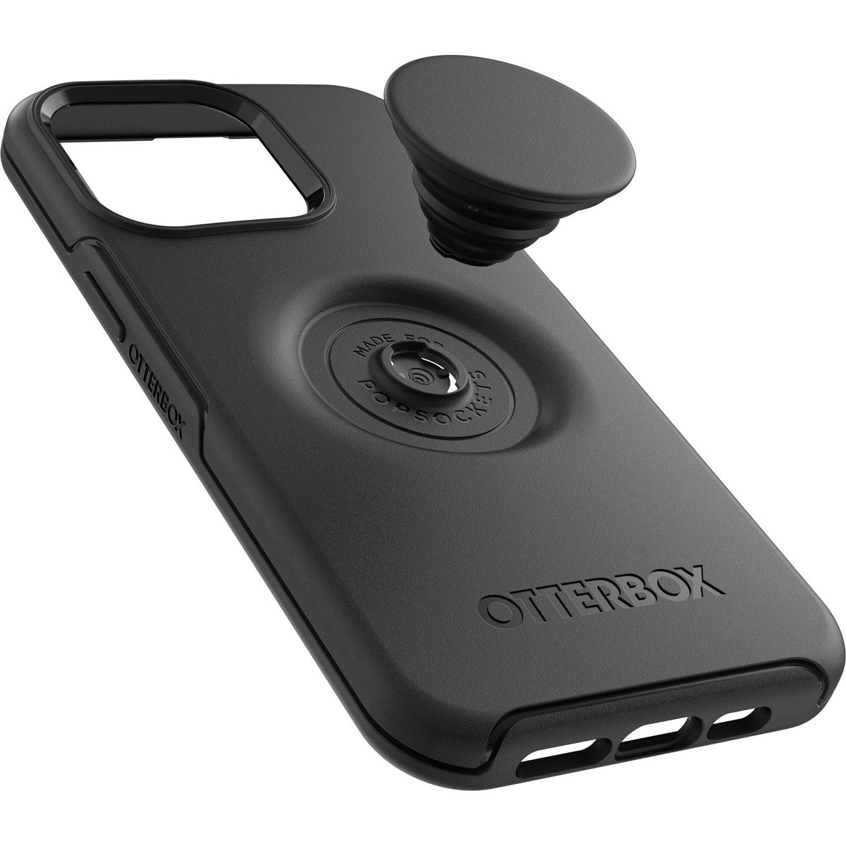 iPhone14ProMaxケース OTTER + POP SYMMETRY ブラック