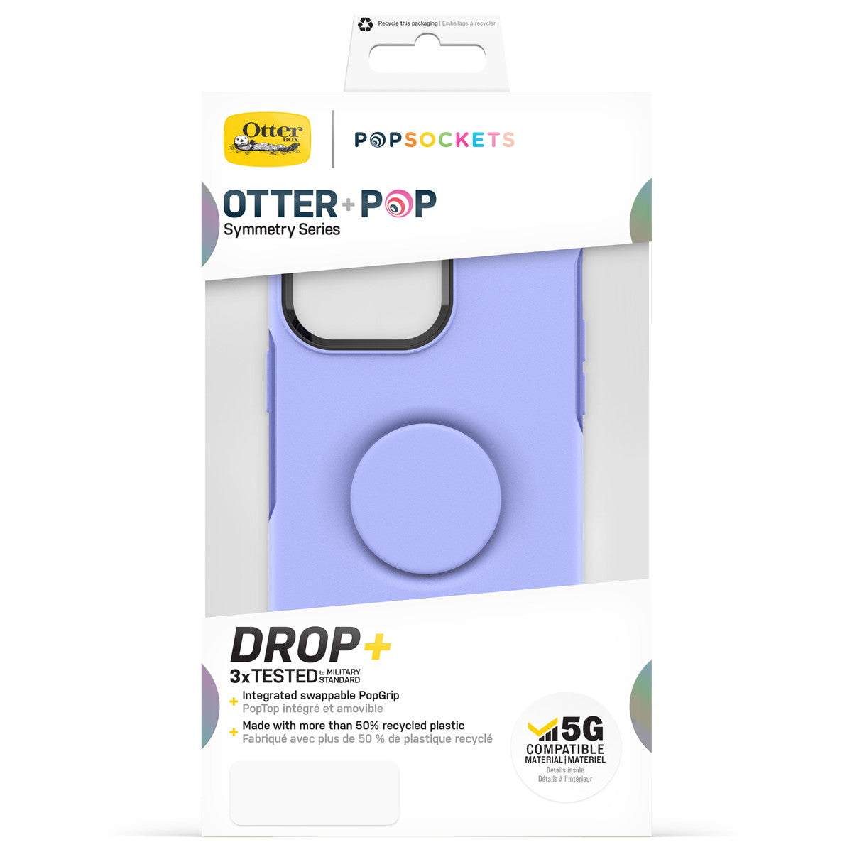 iPhone14ProMaxケース OTTER + POP SYMMETRY ペリウィンクル