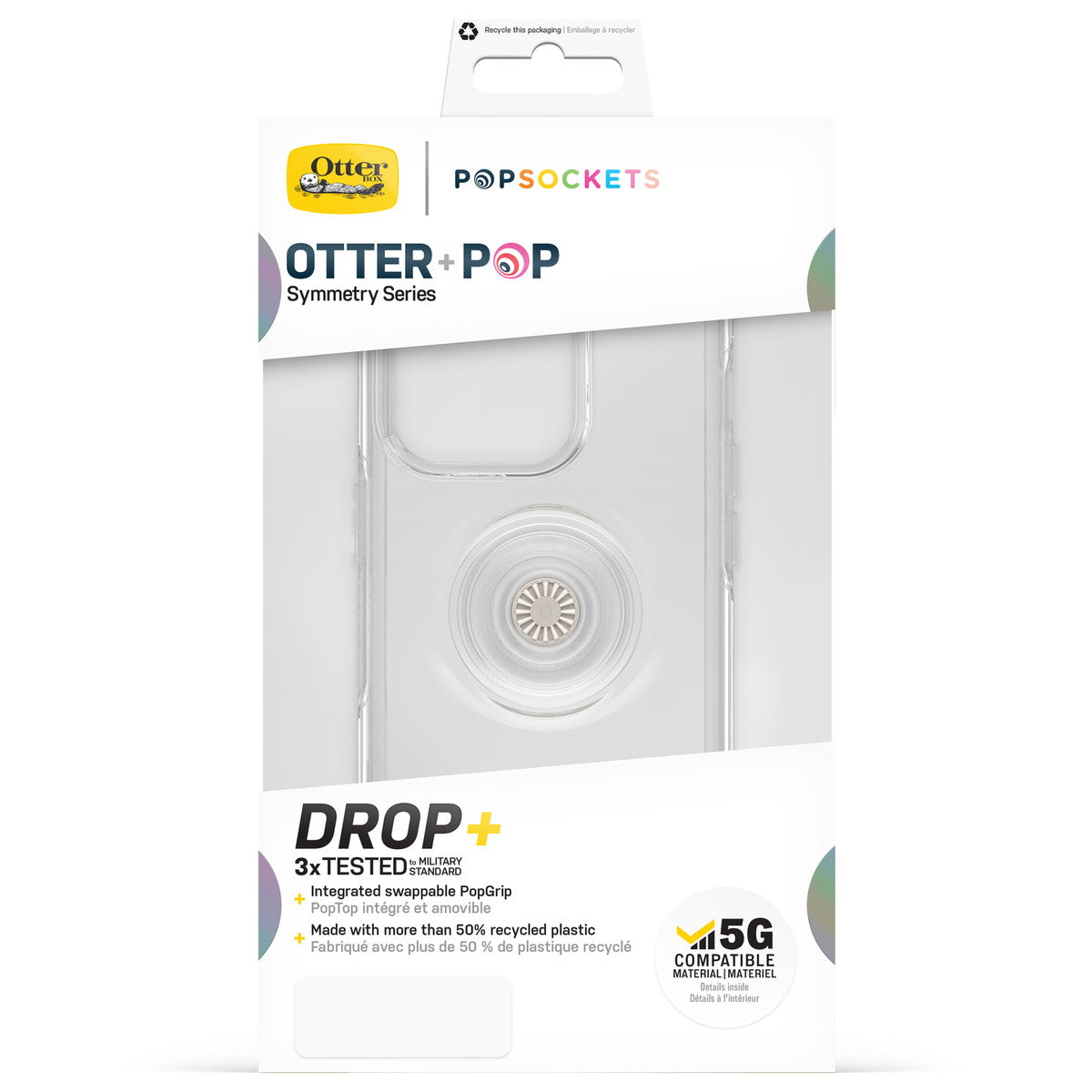 iPhone14Proケース OTTER + POP SYMMETRY CLEAR クリア