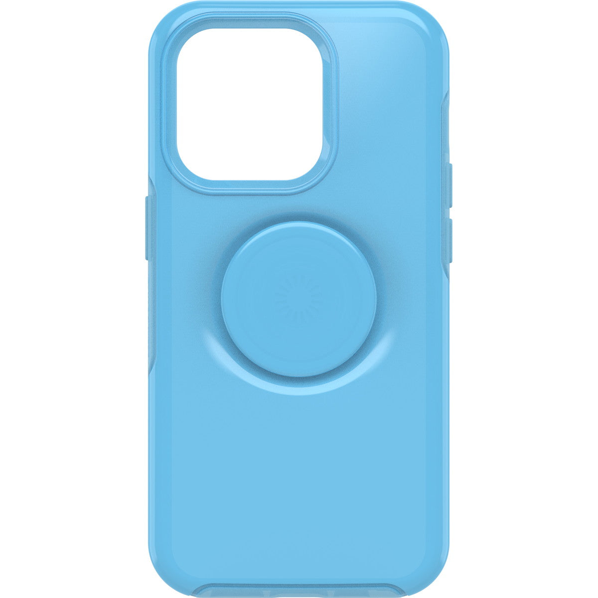 iPhone14Proケース OTTER + POP SYMMETRY シアン