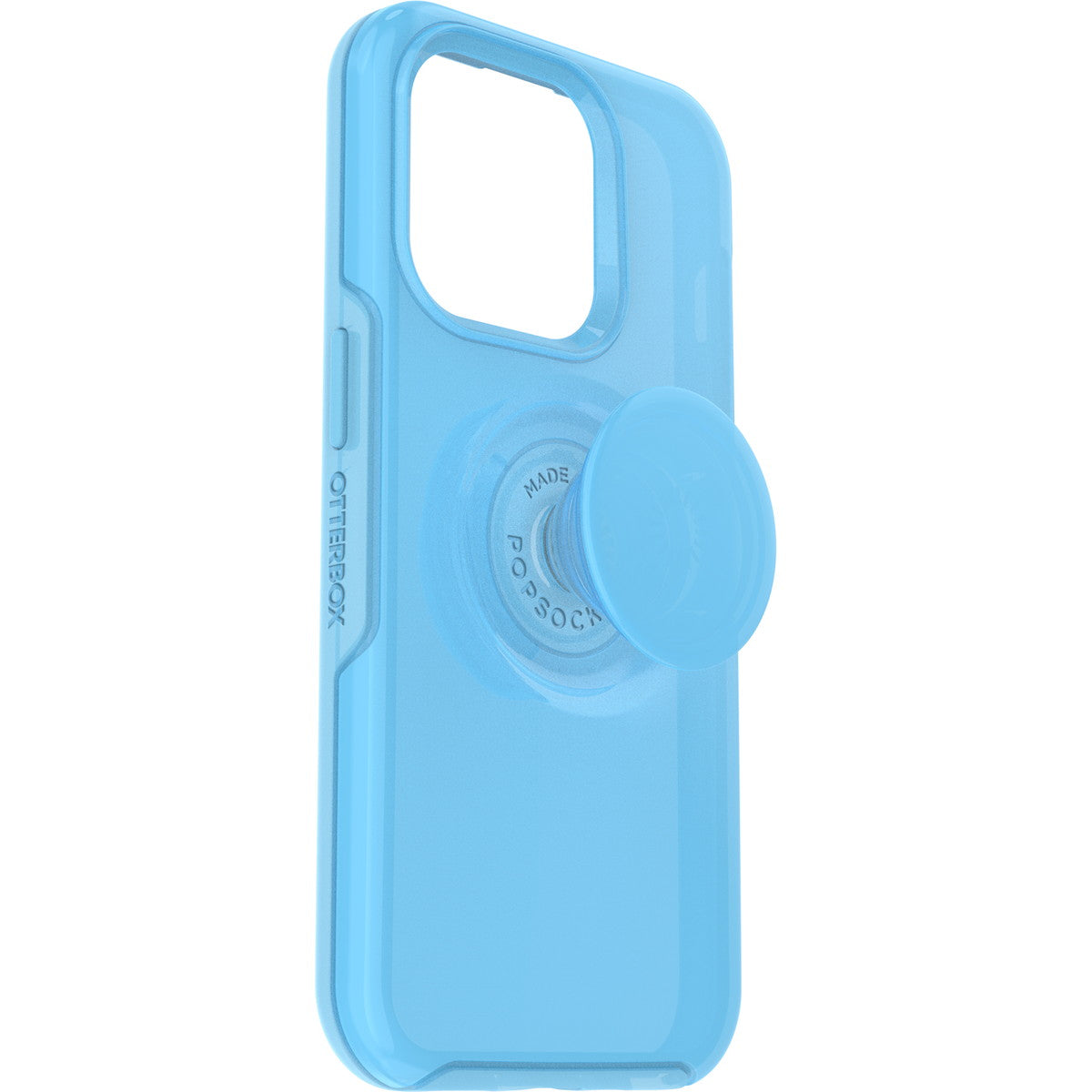 iPhone14Proケース OTTER + POP SYMMETRY シアン