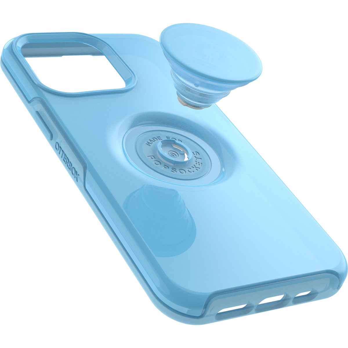 iPhone14ProMaxケース OTTER + POP SYMMETRY シアン