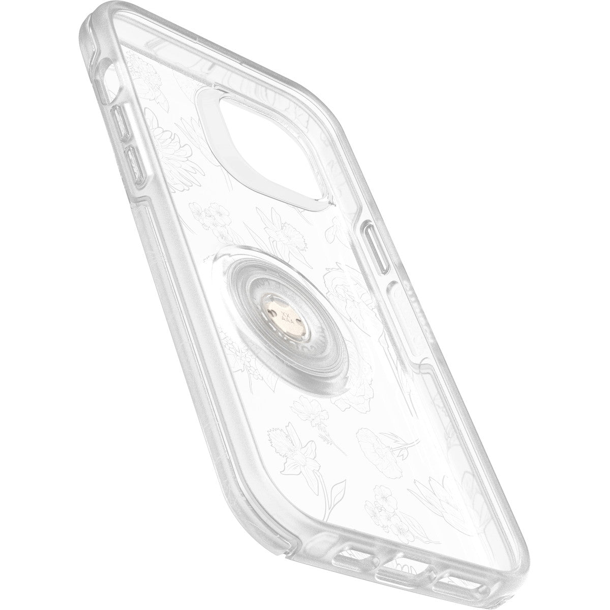 iPhone14Plusケース OTTER + POP SYMMETRY CLEAR フラワー