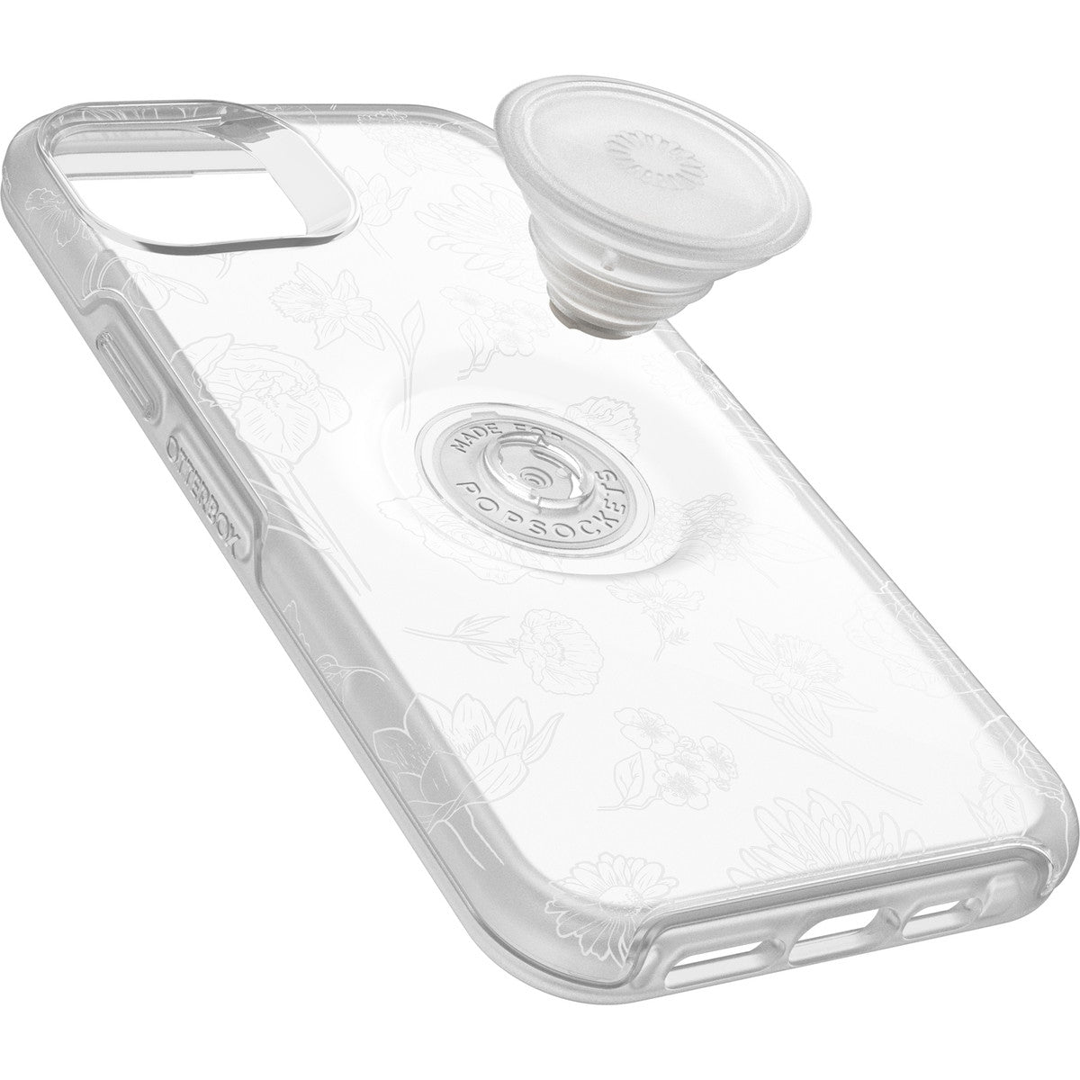 iPhone14Plusケース OTTER + POP SYMMETRY CLEAR フラワー