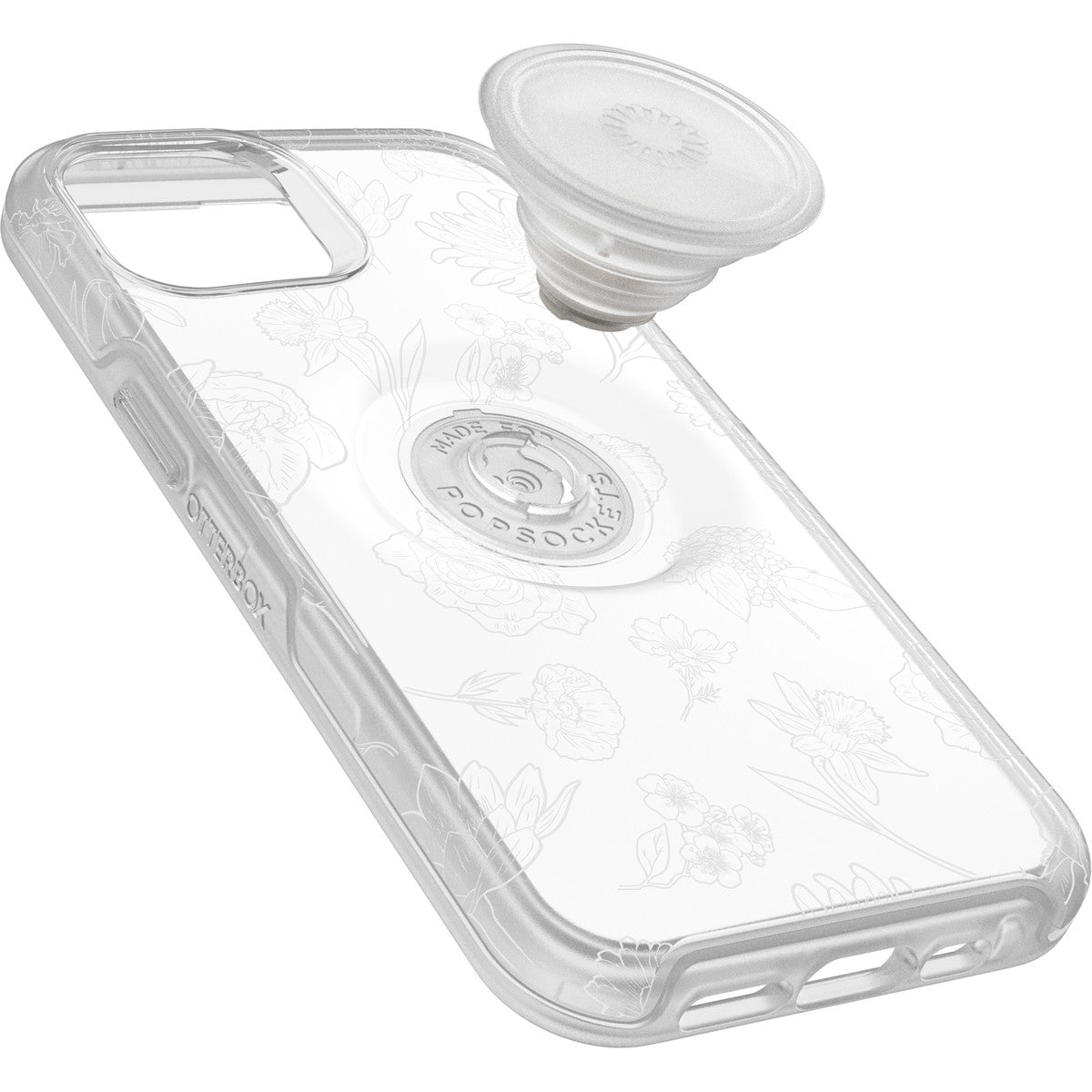 iPhone14ケース OTTER + POP SYMMETRY CLEAR フラワー