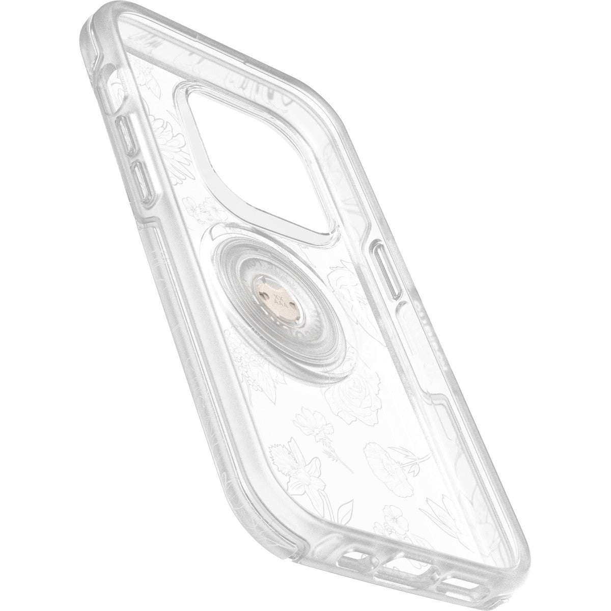 iPhone14Proケース OTTER + POP SYMMETRY CLEAR フラワー