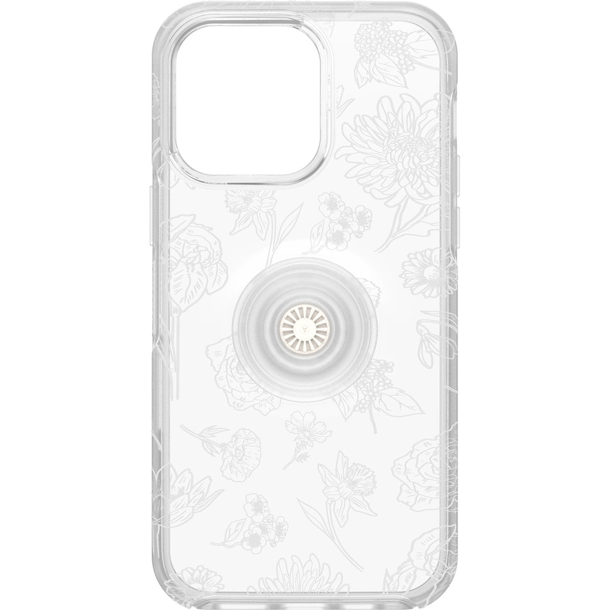 iPhone14ProMaxケース OTTER + POP SYMMETRY CLEAR フラワー