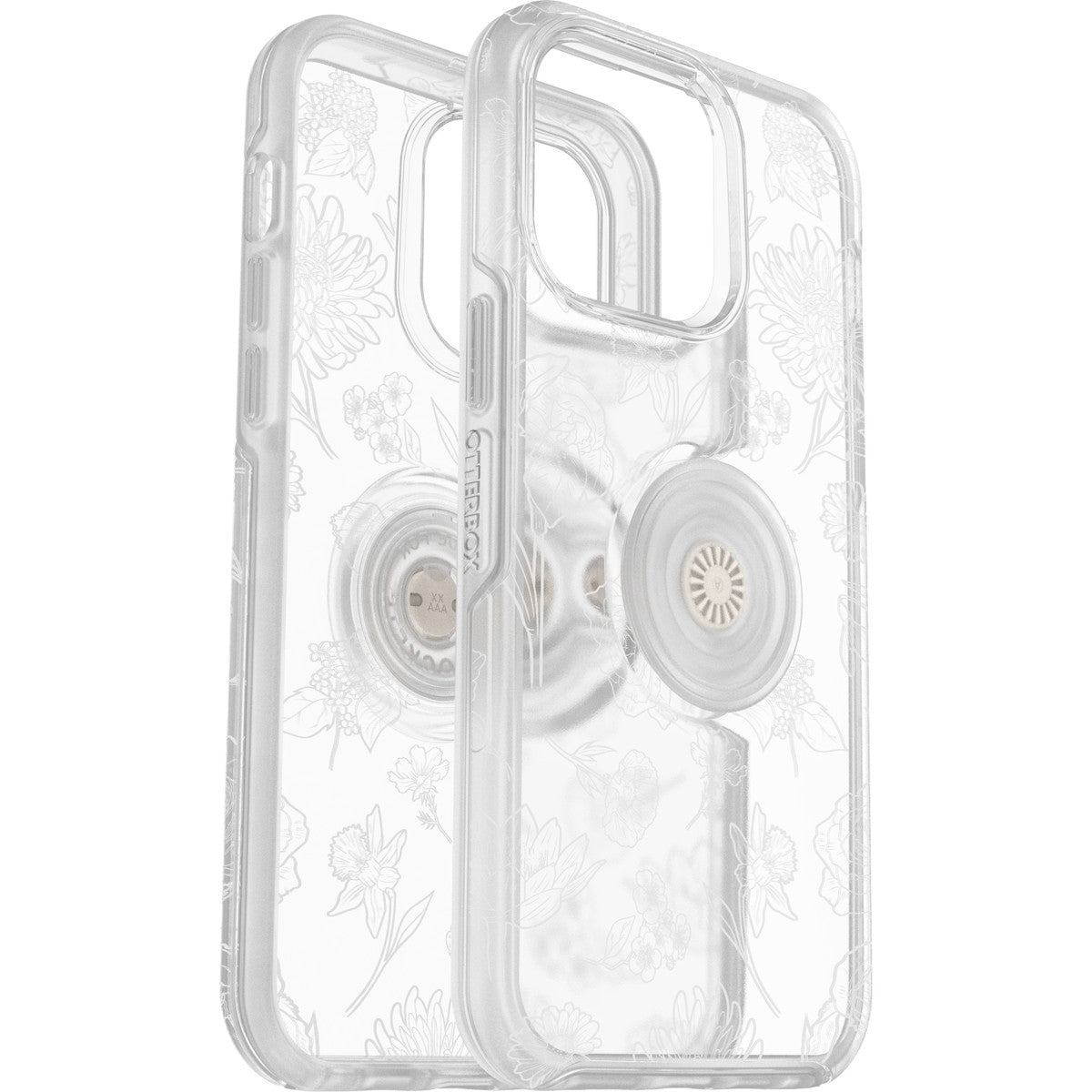 iPhone14ProMaxケース OTTER + POP SYMMETRY CLEAR フラワー