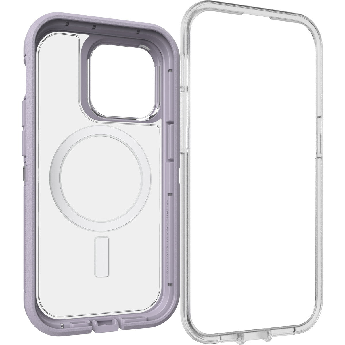 iPhone14Proケース DEFENDER XT CLEAR ラベンダースカイ