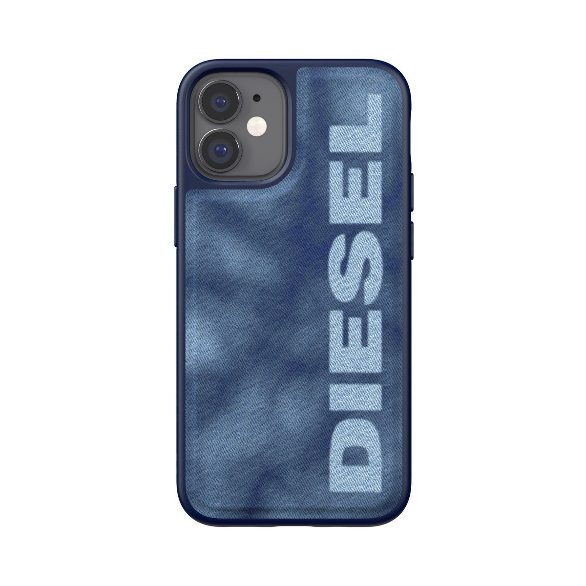 iPhone12miniケース Bleached Denim Case ブルー/ホワイト