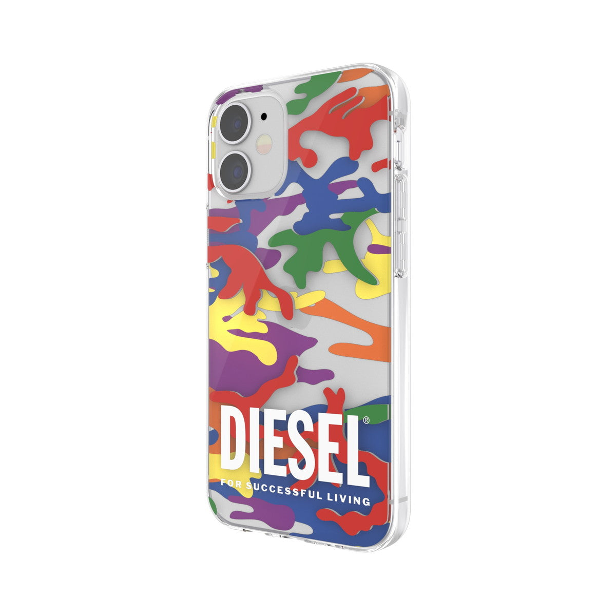 iPhone12miniケース DIESEL+Pride Clear Case カラフル