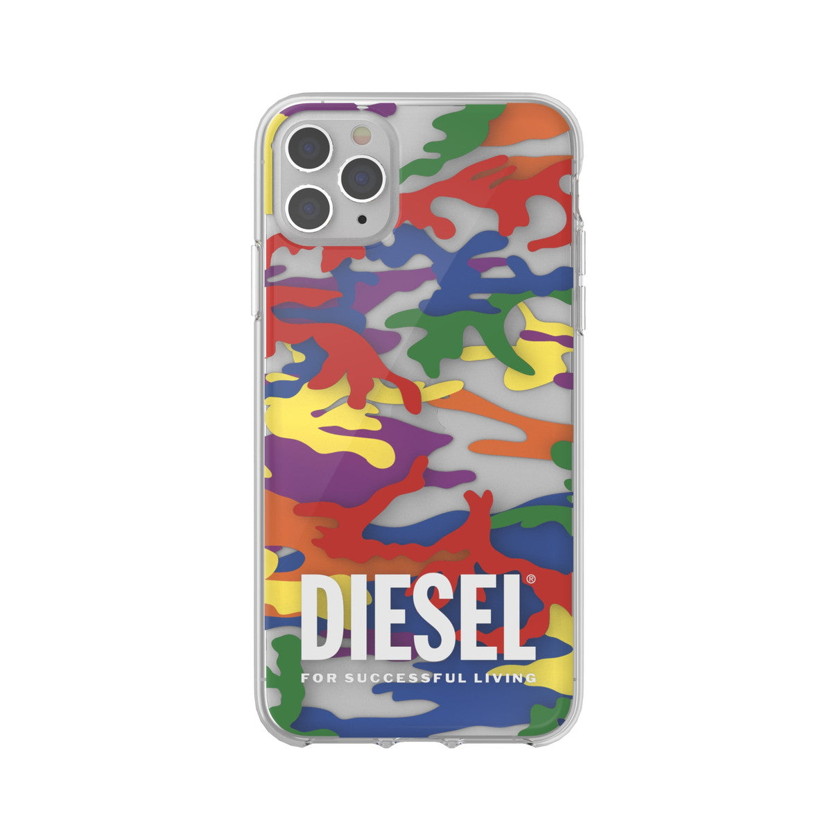 iPhone12ProMaxケース DIESEL+Pride Clear Case カラフル