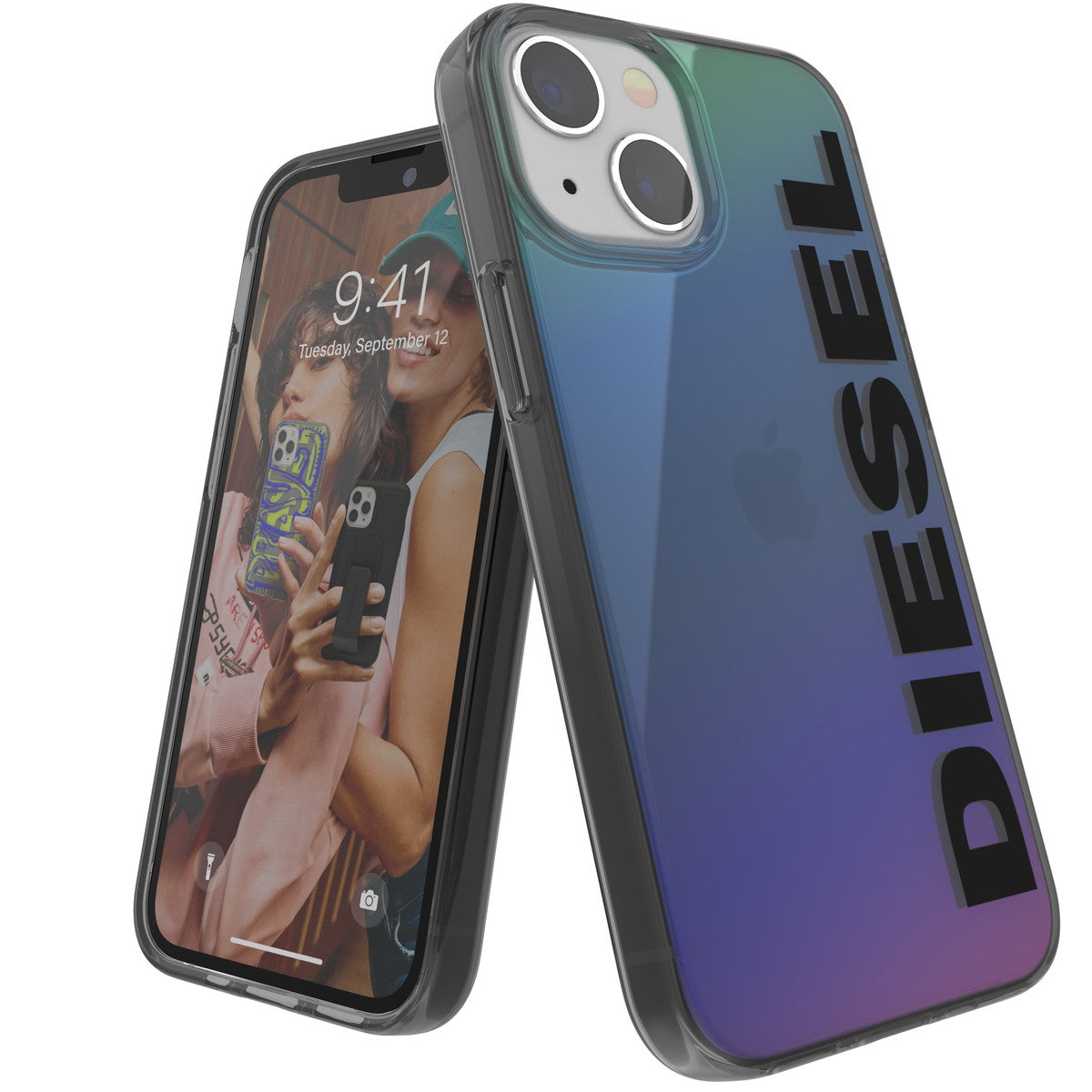 iPhone13miniケース Snap Case ホログラフィック/ブラック