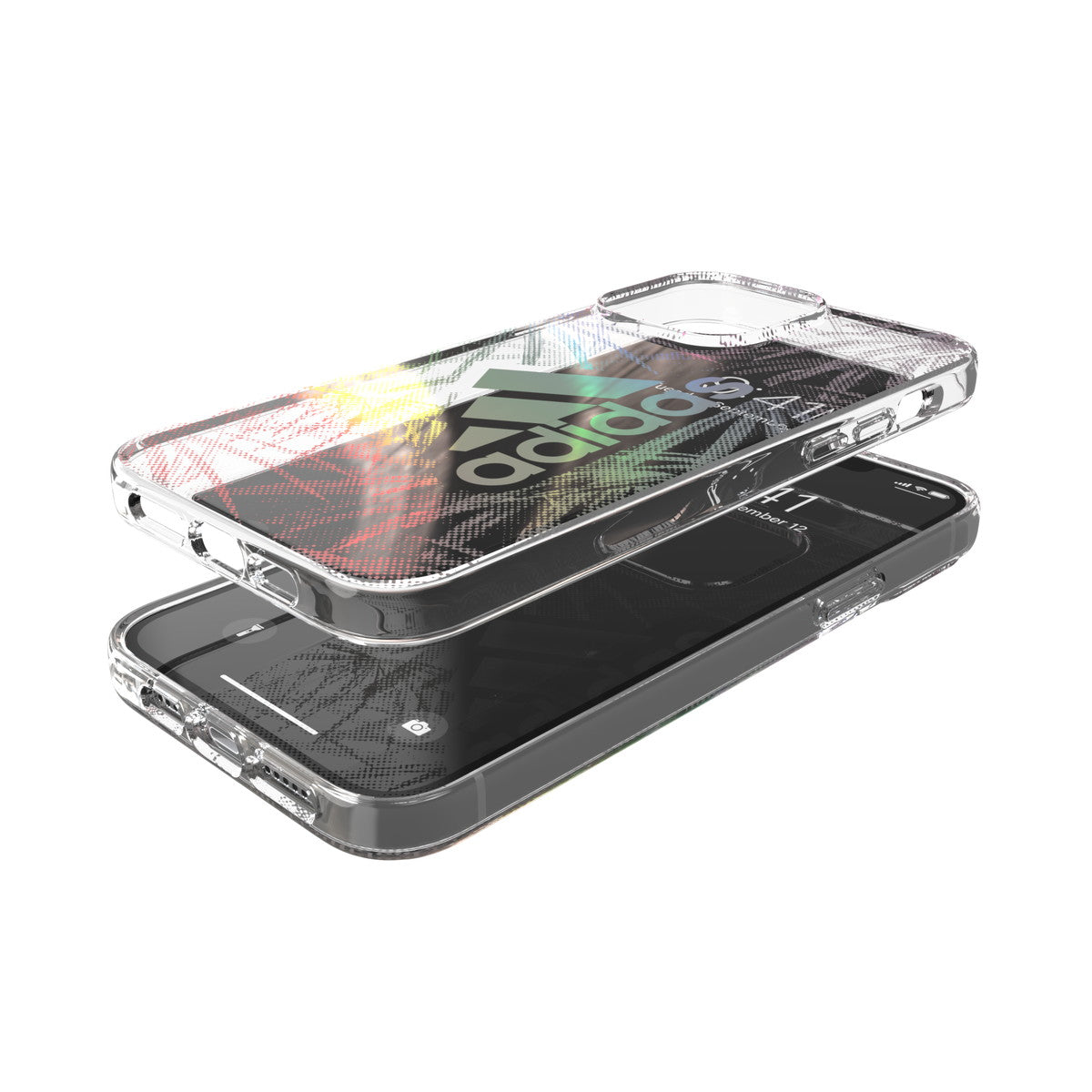 iPhone13ProMaxケース Palm Tree ホログラフィック