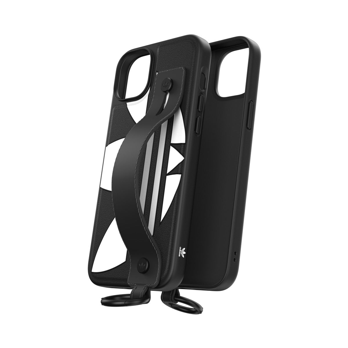 iPhone14Plusケース ハンドストラップ Big Logo ブラック