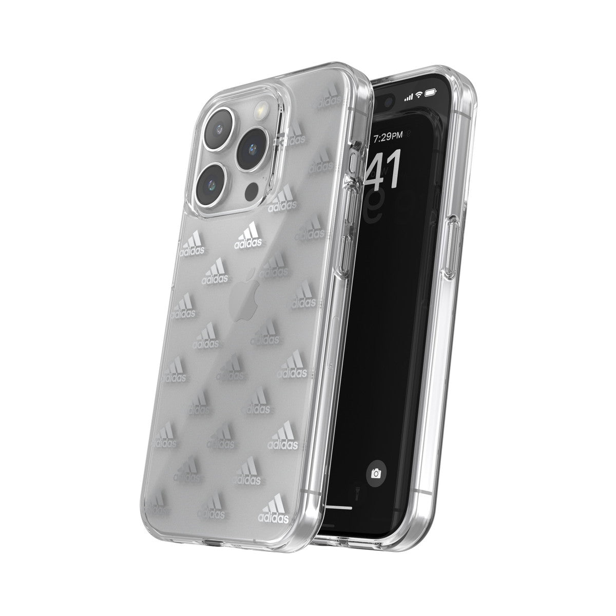 iPhone15Proケース CORE Clear クリア/シルバー