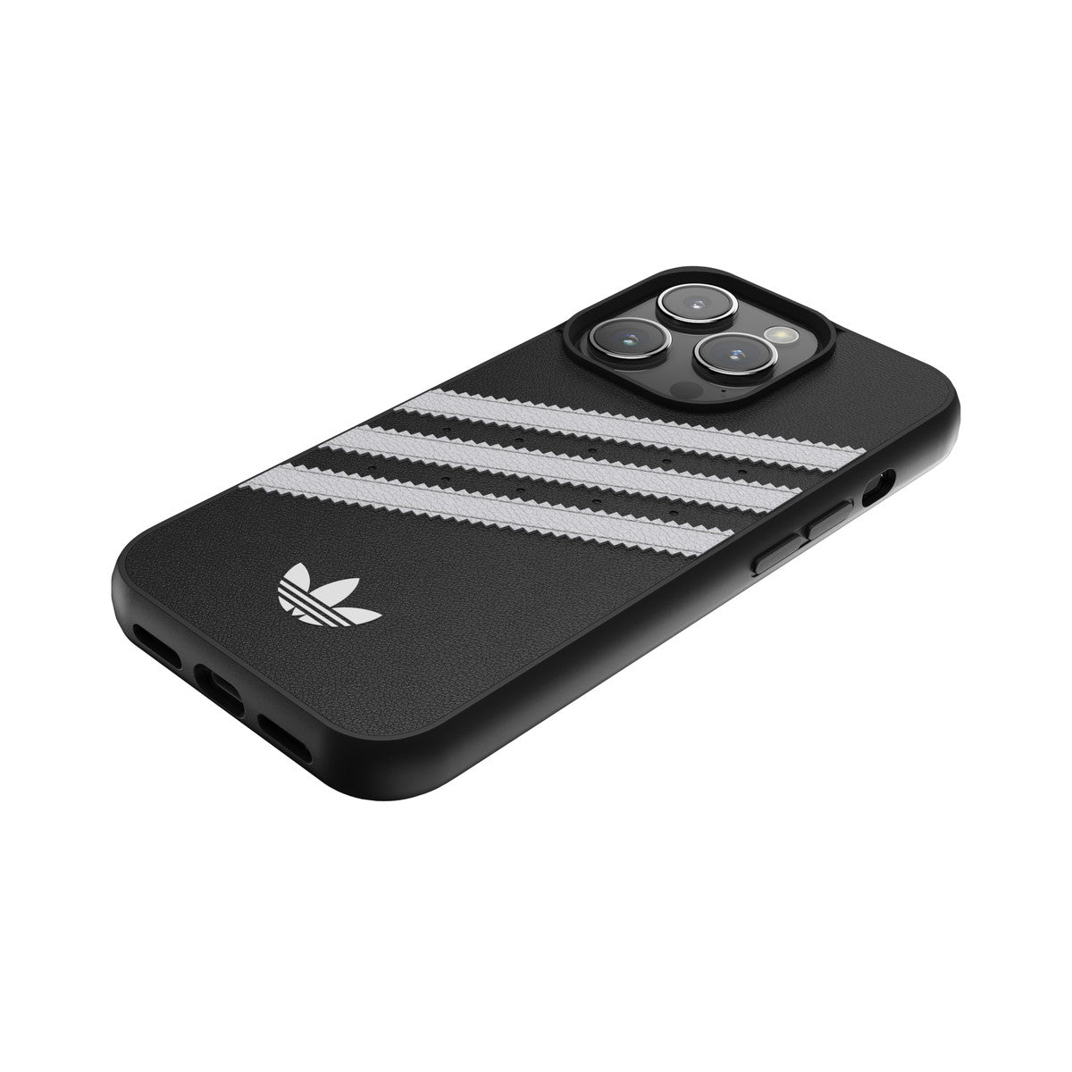 iPhone15Proケース SAMBA ブラック/ホワイト